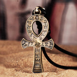 Egyptian Anka Cross Pendant Necklace