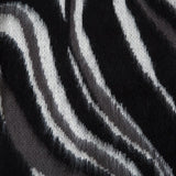 Loose Contrast Print Sweater