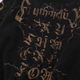 Retro Unfaithful Print Hoodie