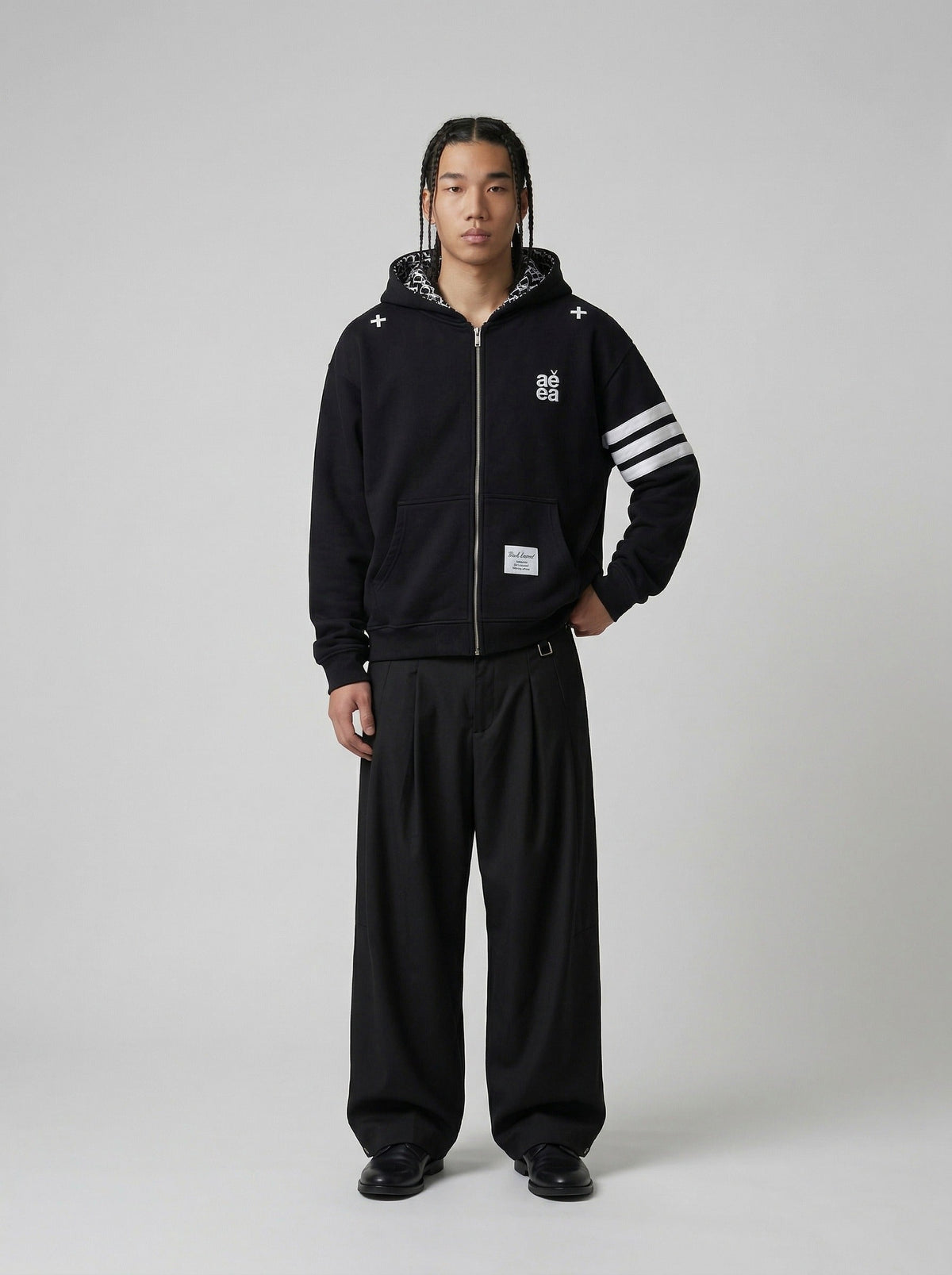 Bold Block Letter Hoodie
