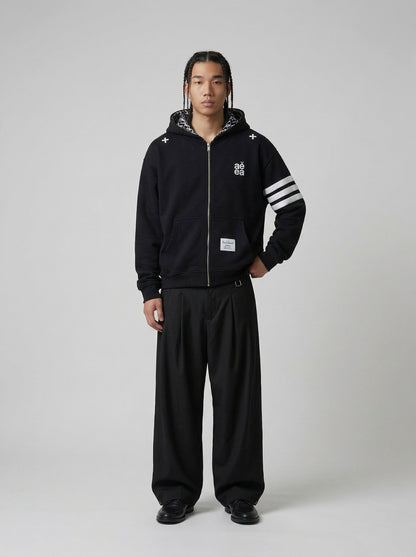 Bold Block Letter Hoodie