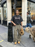 Distressed Dragon Graphic Oversized T-Shirt