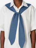 Plaid Necktie Shirt