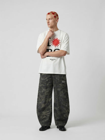 I Love BG Graphic Oversized T-Shirt