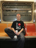 I Love BG Graphic Oversized T-Shirt