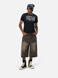 Vintage Washed Longline Jorts