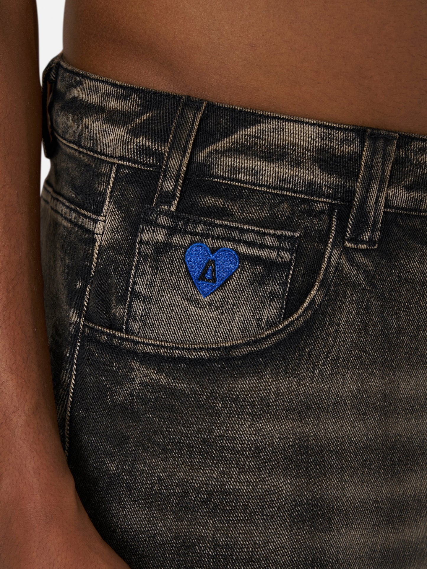 Vintage Washed Longline Jorts