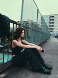 Metal Studded Camouflage Tank Top