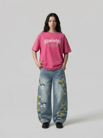 BennischG Distressed Graphic T-Shirt