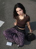 Leopard Print Knit Top