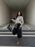 Bold Lettered Wide-Leg Culottes