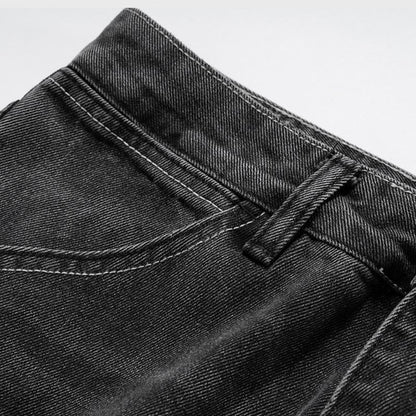 Dark Washed Relaxed-Fit Jeans