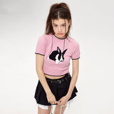 Women's Bunny Bliss Cropped T-shirt