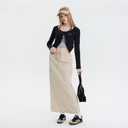 Women's Retro Two-piece Cardigan