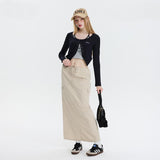 Women's Retro Two-piece Cardigan
