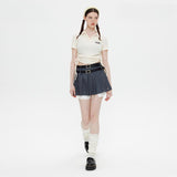Women's Polo With Side Ties T-shirt