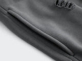 Charcoal DAXUEN Hole Ripped Sweatpants