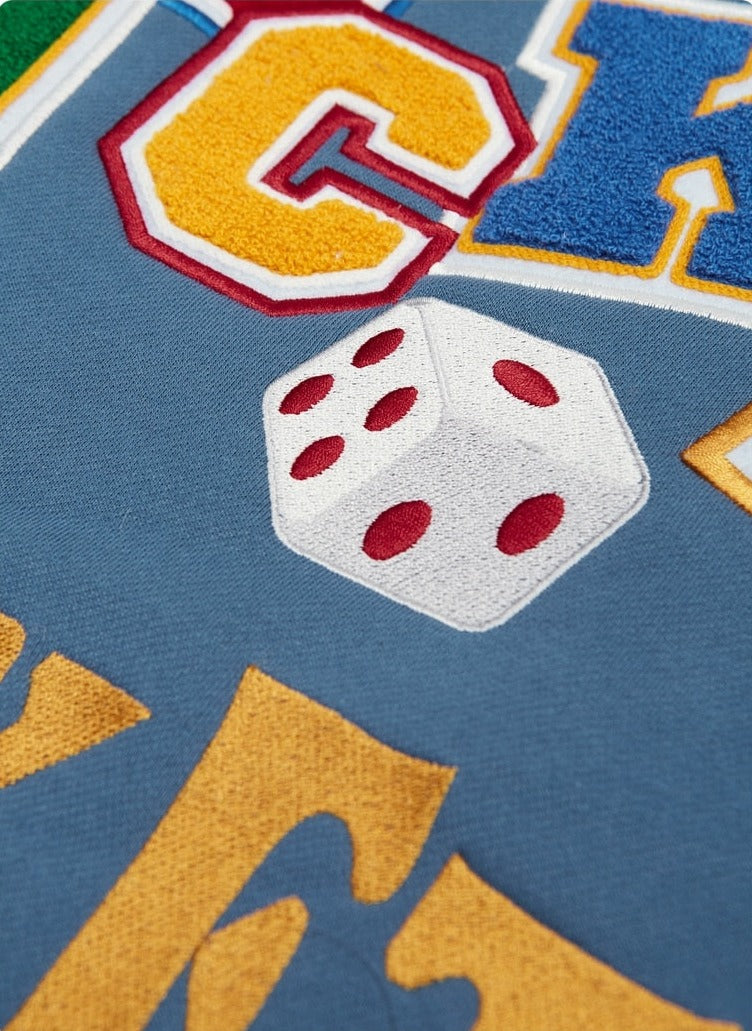 DAXUEN Bomber Varsity Jacket fabric