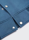 DAXUEN Bomber Varsity Jacket buttons
