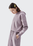 girl in grey purple DAXUEN Winter Tracksuit Hoodie