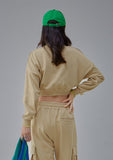 Blank Cropped Women's Sweatshirt