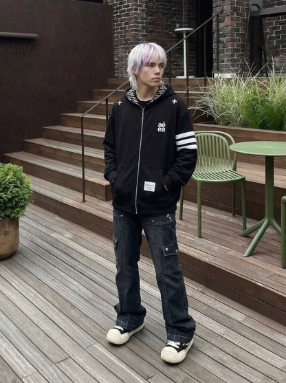 Bold Block Letter Hoodie