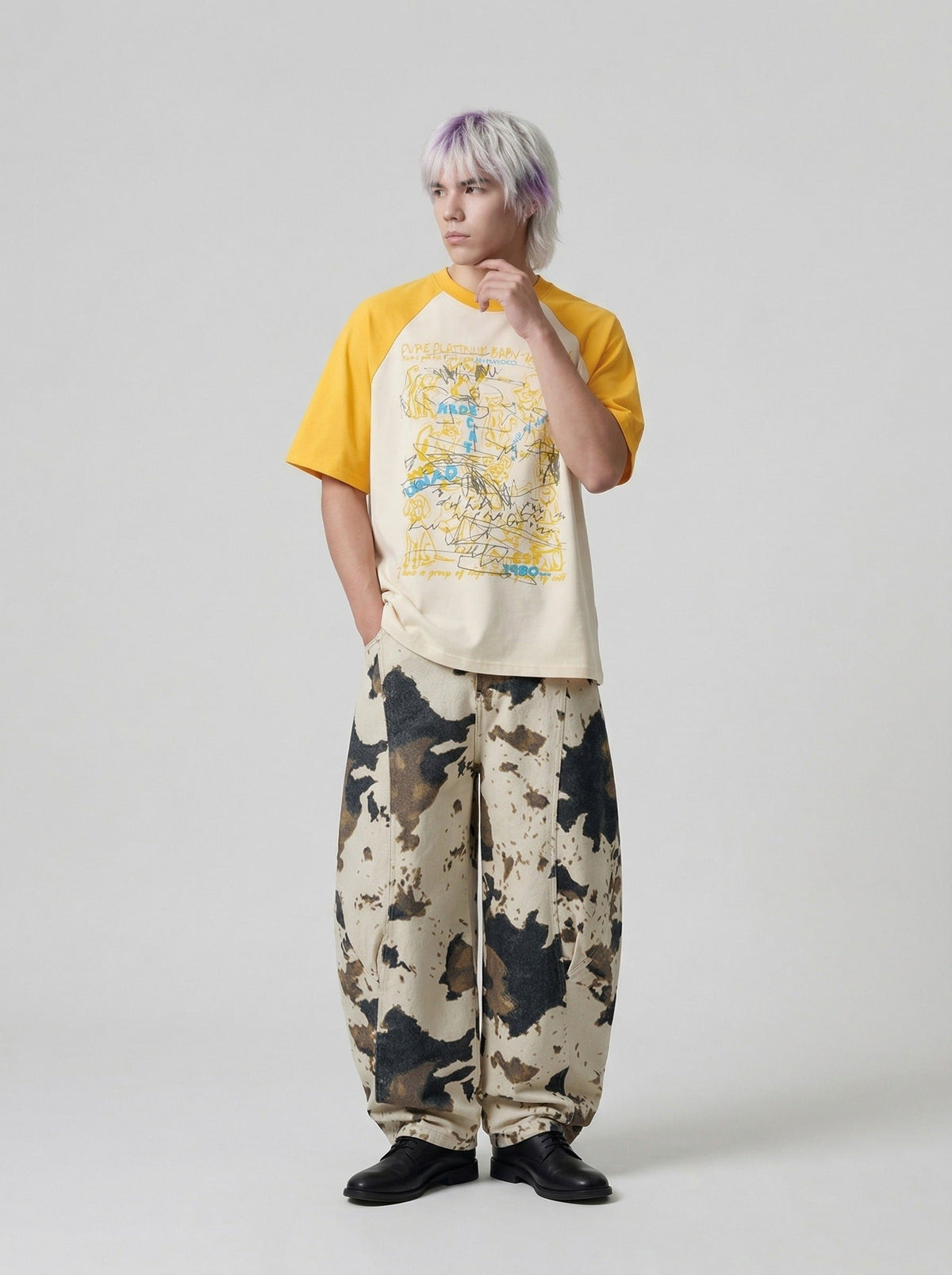 Graphic Dog and Cat T-Shirt