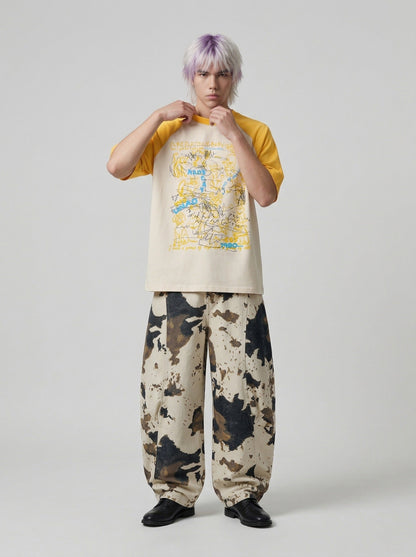 Graphic Dog and Cat T-Shirt