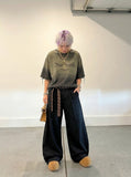 Ombre Distressed Graphic T-Shirt