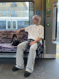 Starry Oversized Crew Neck T-Shirt