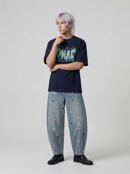 UNAD Distressed Graphic T-Shirt