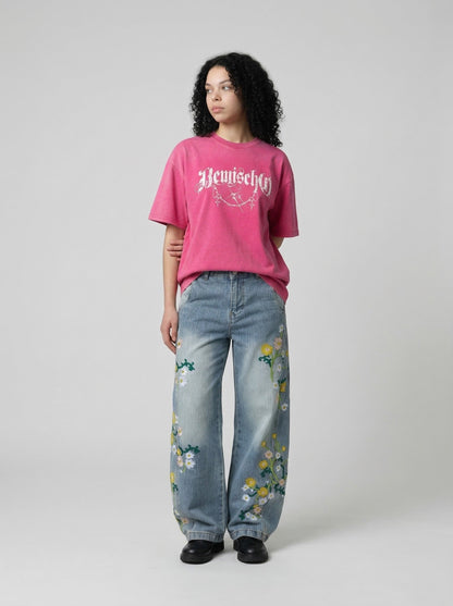 BennischG Distressed Graphic T-Shirt