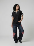High Street Leopard Print Polo Shirt