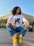 Cat on a Skateboard T-Shirt
