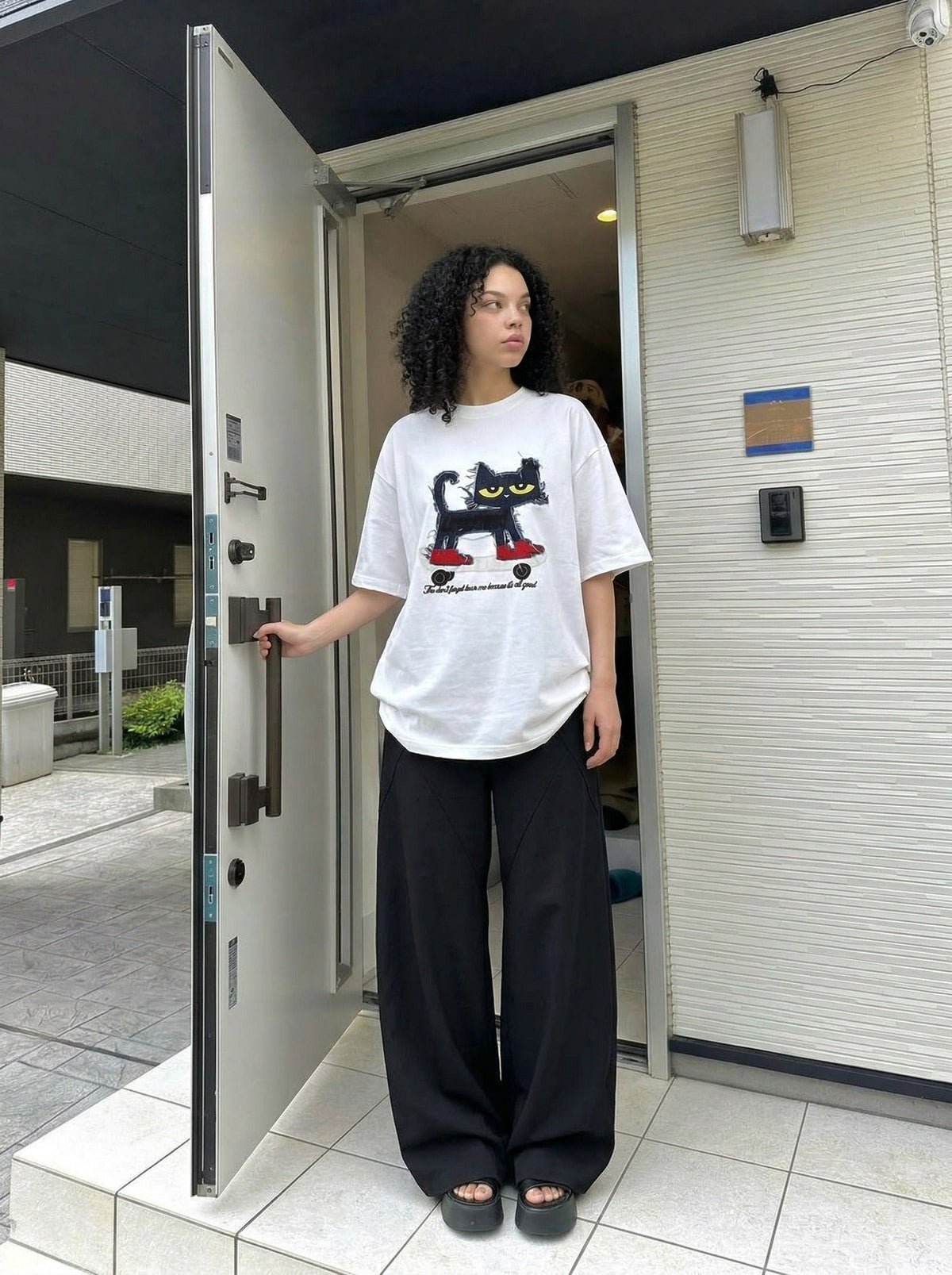 Cat on a Skateboard T-Shirt
