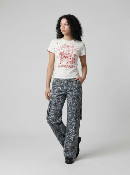 Polka Dot Pegasus Graphic T-Shirt