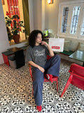 Statutoy Floral Oversized T-Shirt