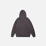 Y2K Retro Sunset Graphic Print Hoodie
