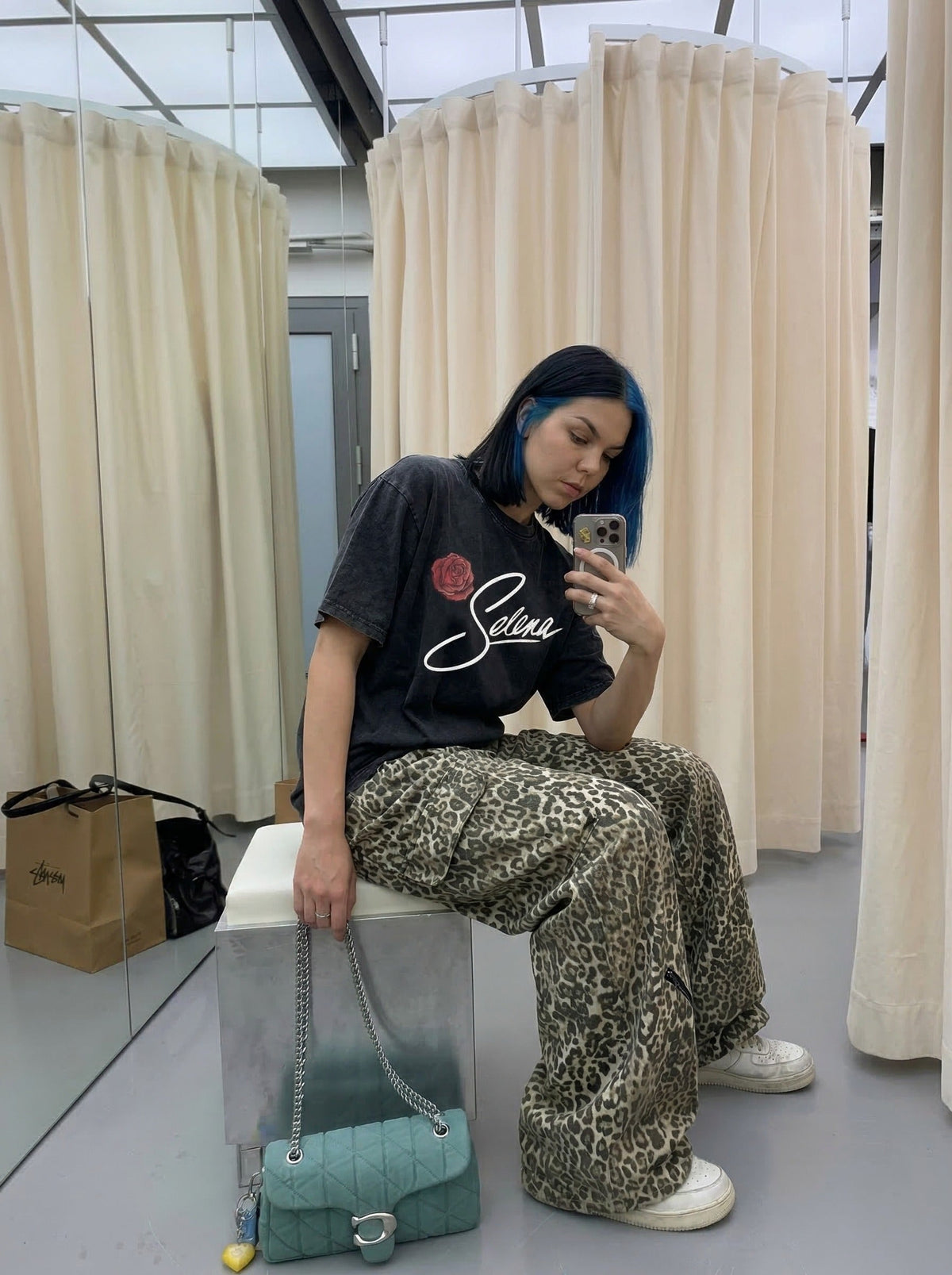 Vintage Black Rose Graphic T-Shirt