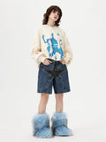 Star Patchwork Jorts