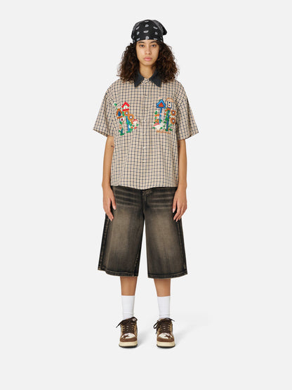 Vintage Washed Longline Jorts