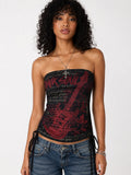 Goth Tube Top
