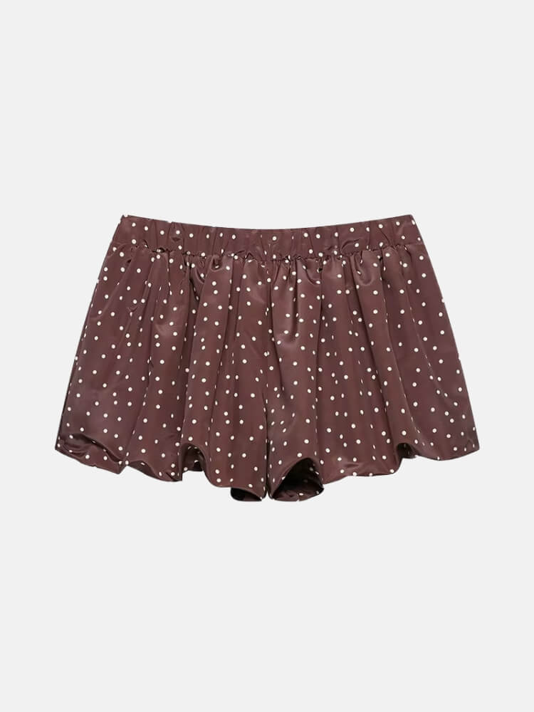 Y2K Polka Dot Shorts